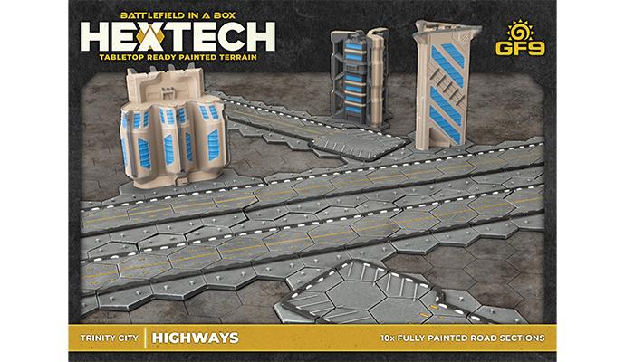 HexTech Trinity City Highways (x10)