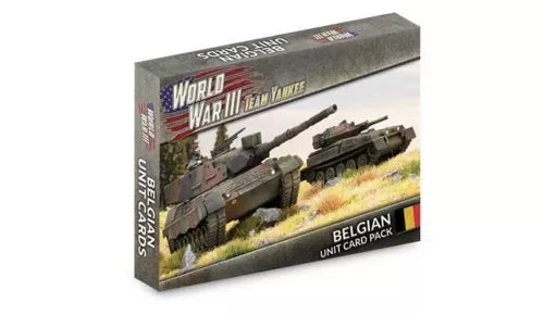 Team Yankee NATO Unit Card Bundle (ANZAC, Belgian, Dutch)