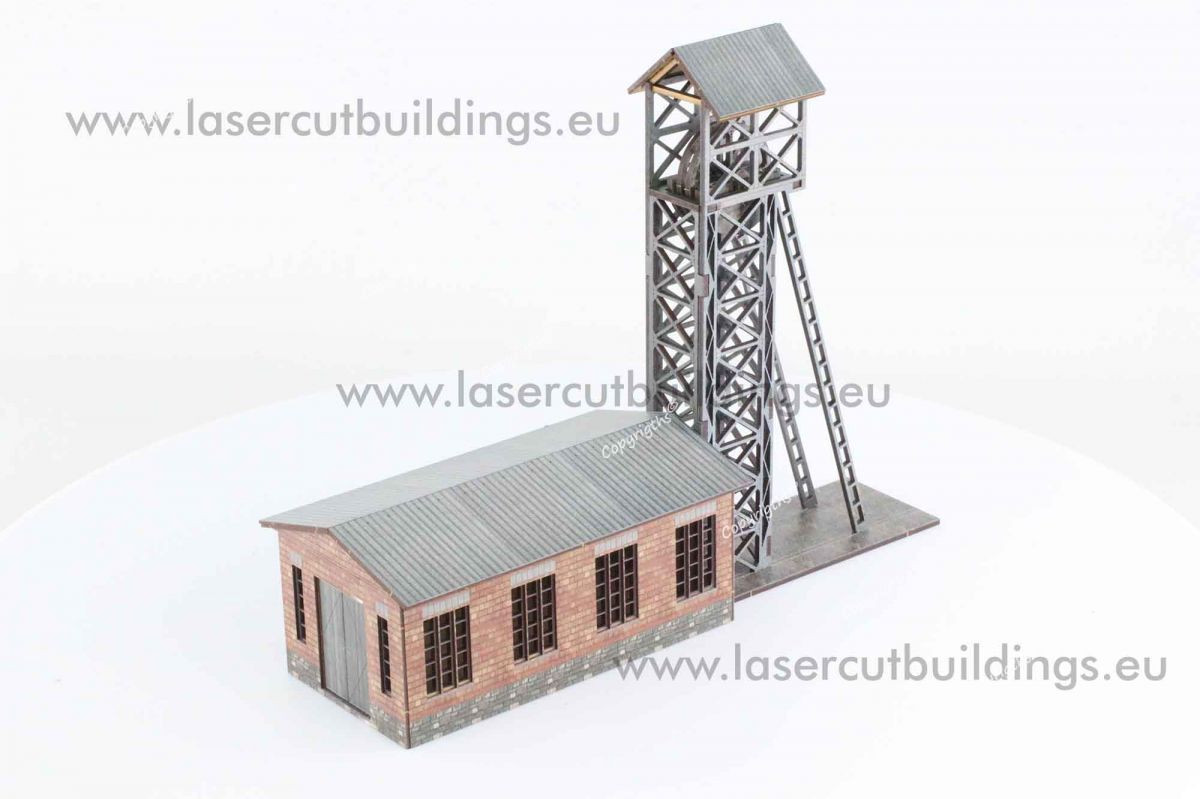 Mine with Shaft 15mm Pre-Painted