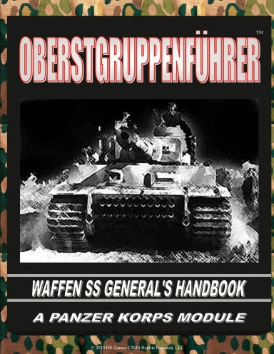 Panzer Korps: OBERSTGRUPPENFUHRER