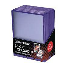 Toploader: 3in x 4in Purple (25)