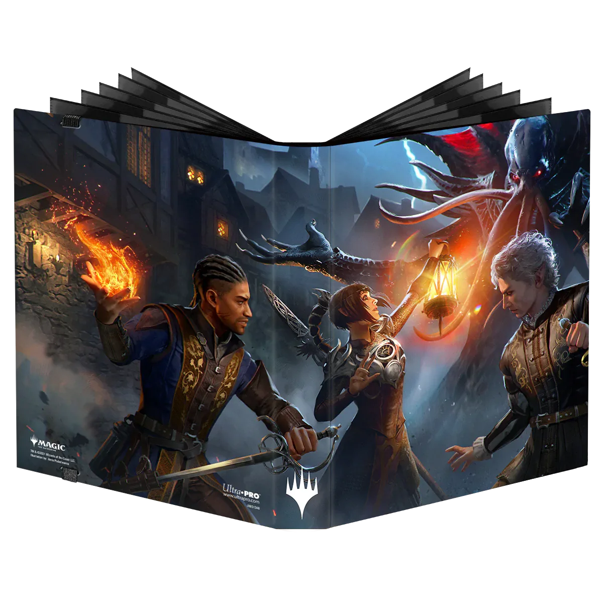 Magic the Gathering: Battle for Baldurs Gate 9-Pocket PRO-Binder