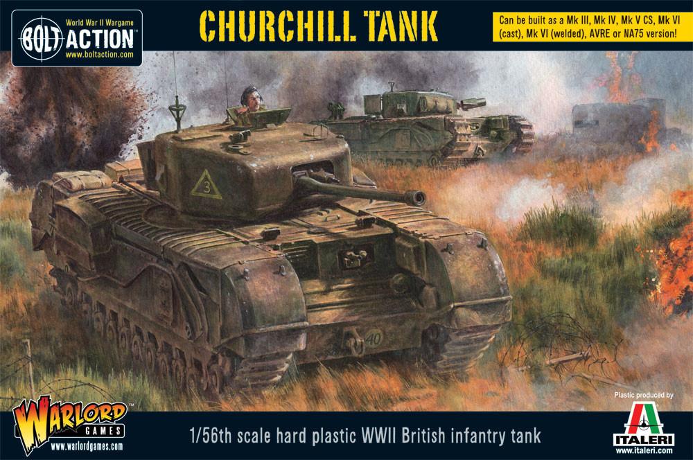 Bolt Action British Churchill Tank