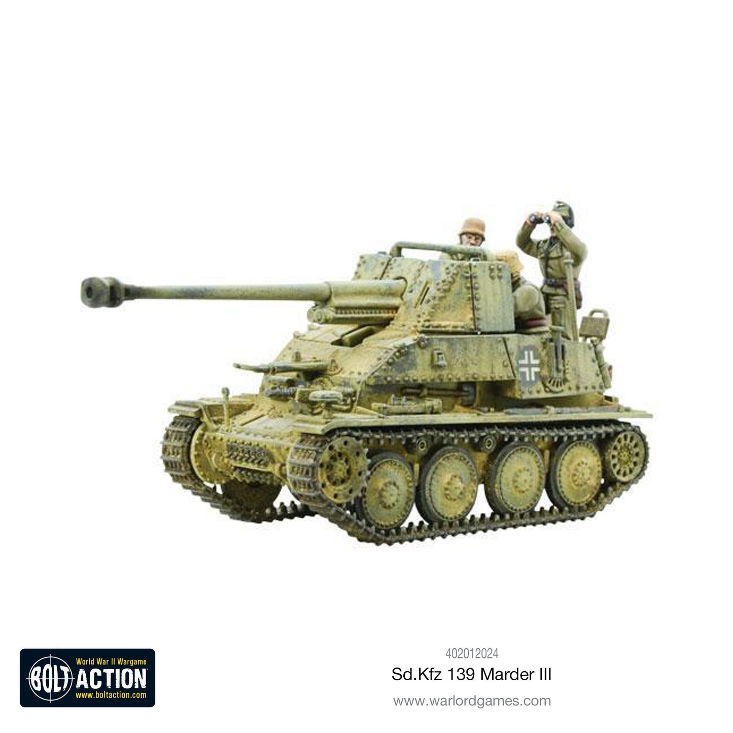 Bolt Action Marder III H (Plastic Boxset)