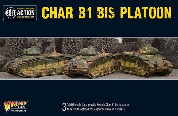 Bolt Action Char B1 bis Platoon
