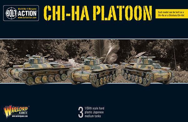 Bolt Action Japanese Chi-Ha Platoon