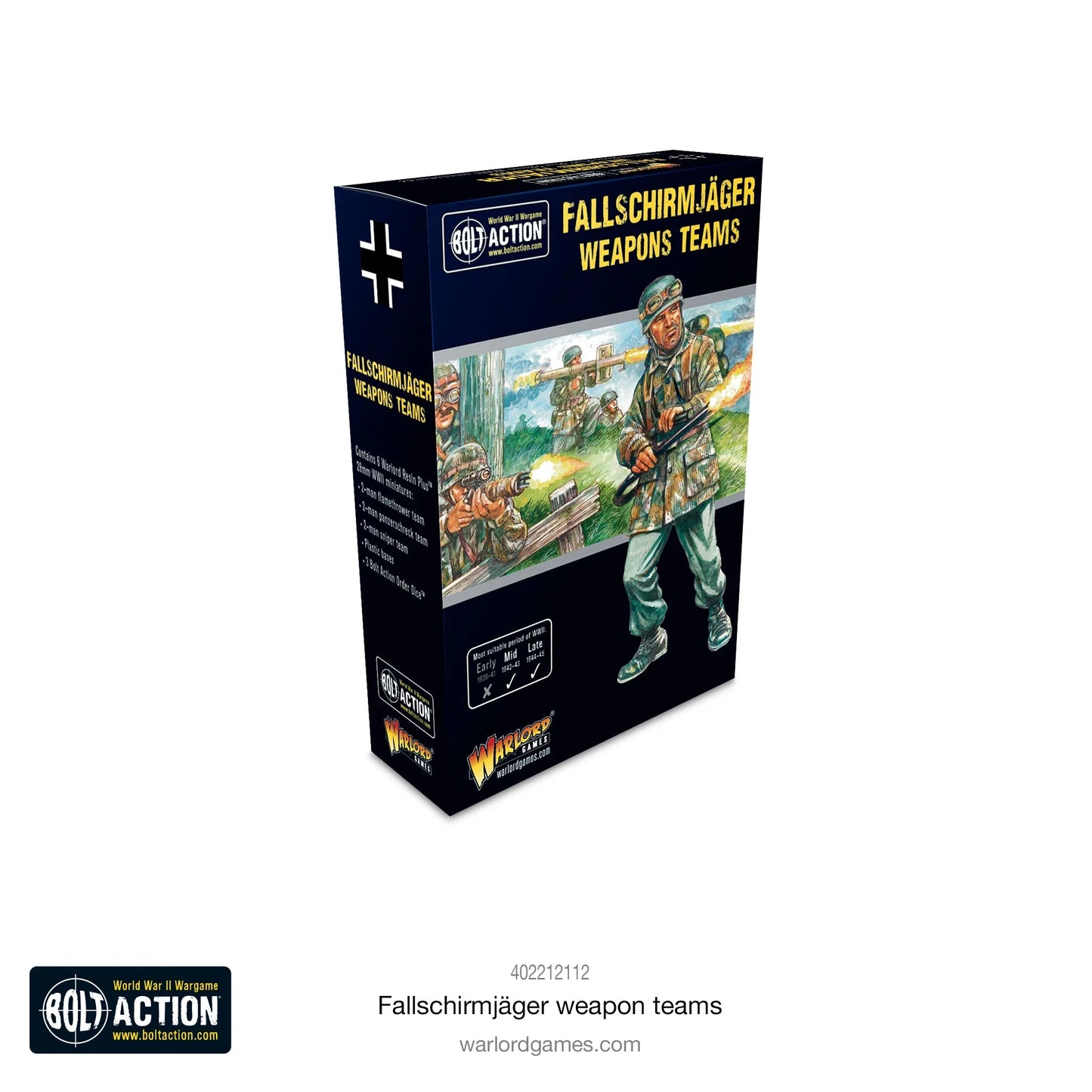 Bolt Action Fallschirmjäger Weapons Teams