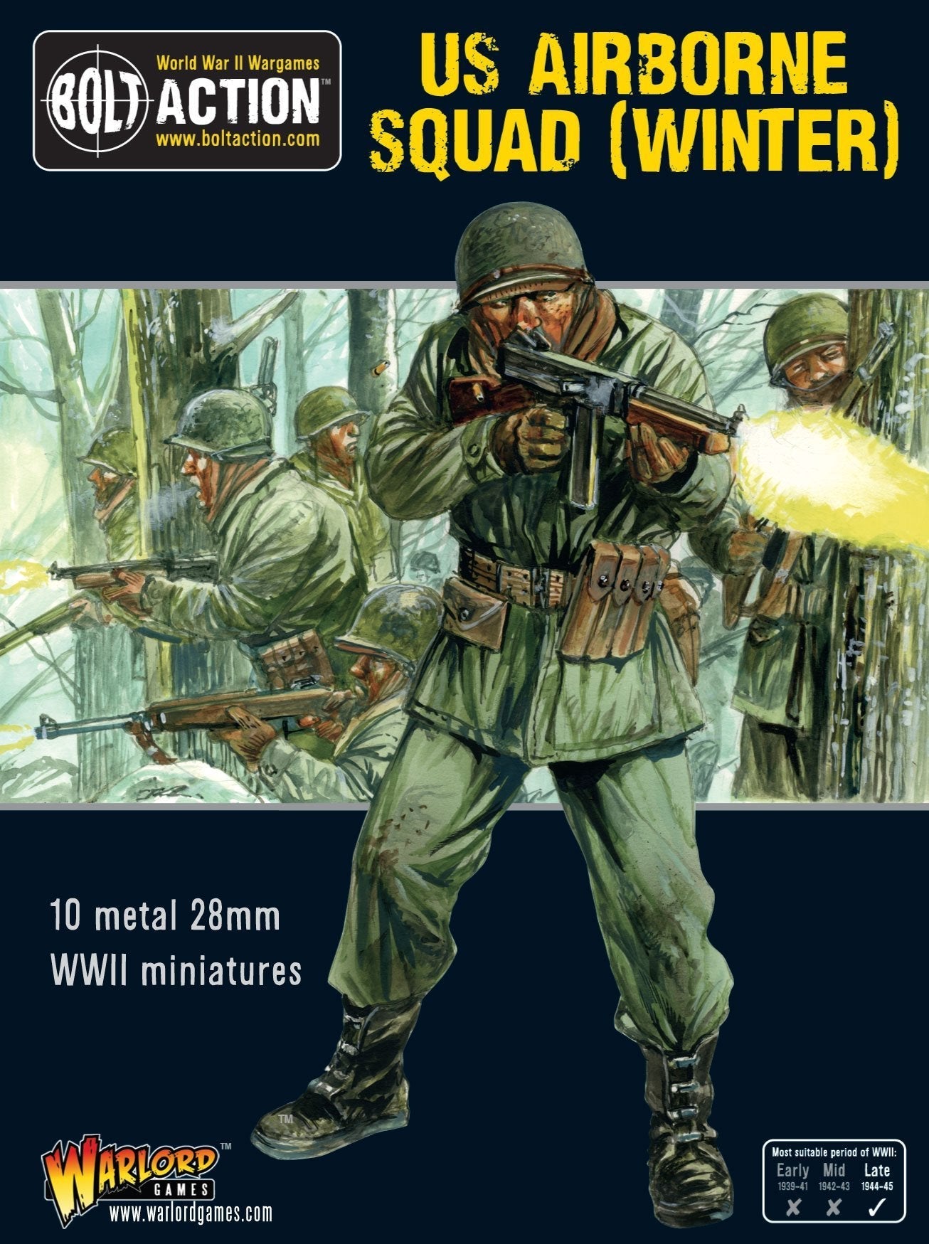 Bolt Action US Army Airborne Squad (winter)