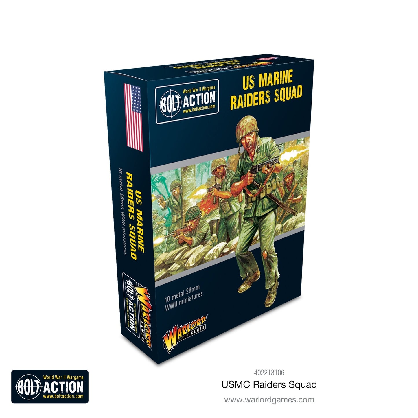 Bolt Action US Marine Raider Squad