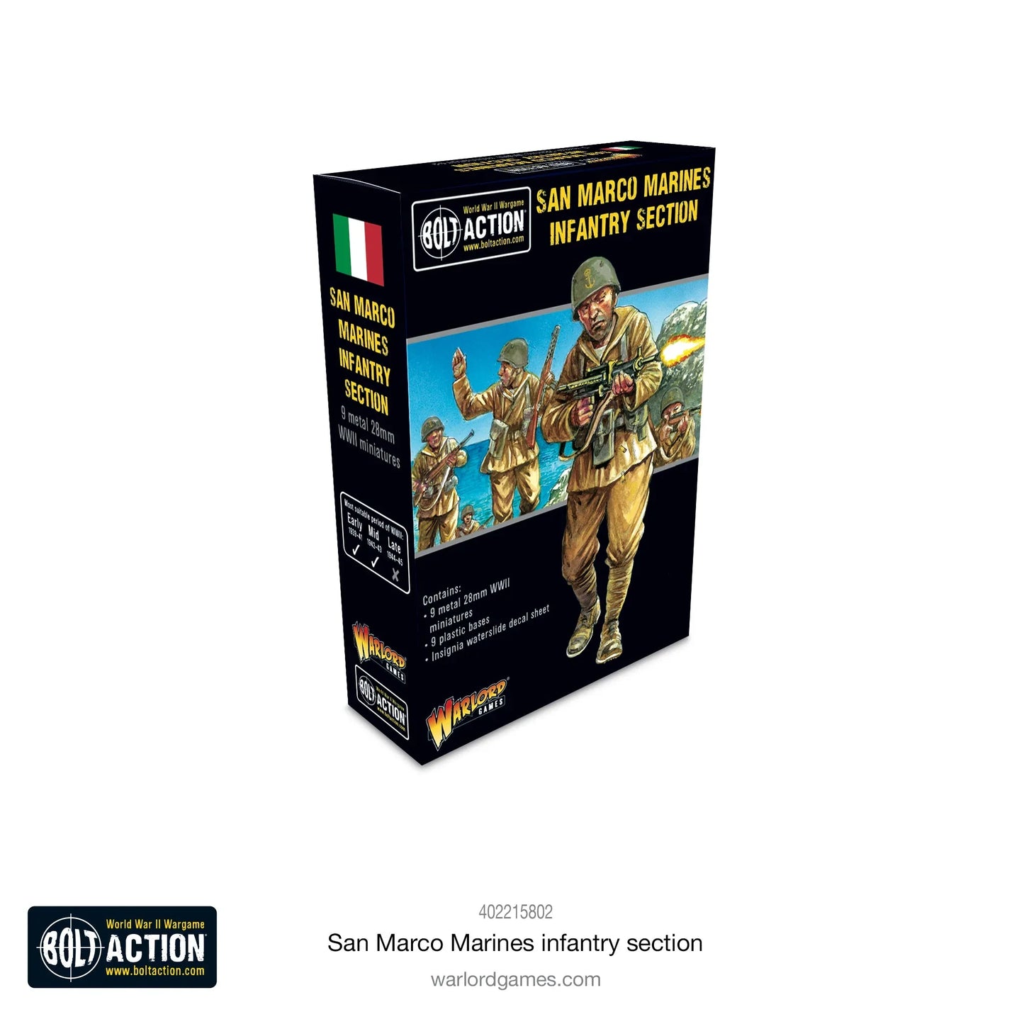 Bolt Action San Marco Marines Infantry Section