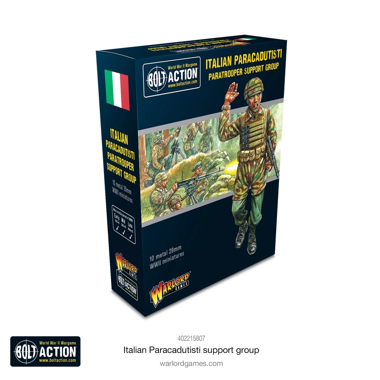 Bolt Action Italian Paracadutisti support group