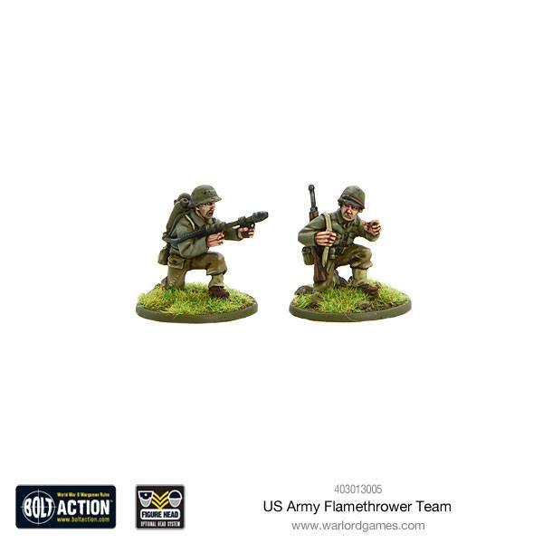 Bolt Action US Army flamethrower team