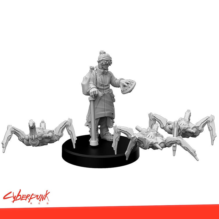 Wall Crawlers - Netrunner & 3 CRaB Drones