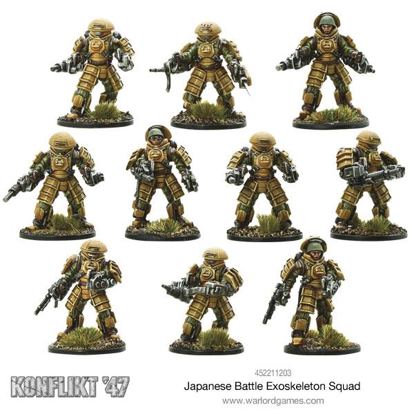 Konflikt '47 Japanese Assault Exoskeleton Squad MTO