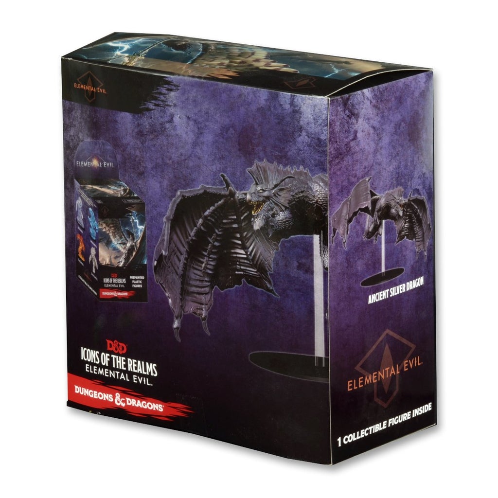 D&D Icons: Elemental Evil - Silver Dragon Case