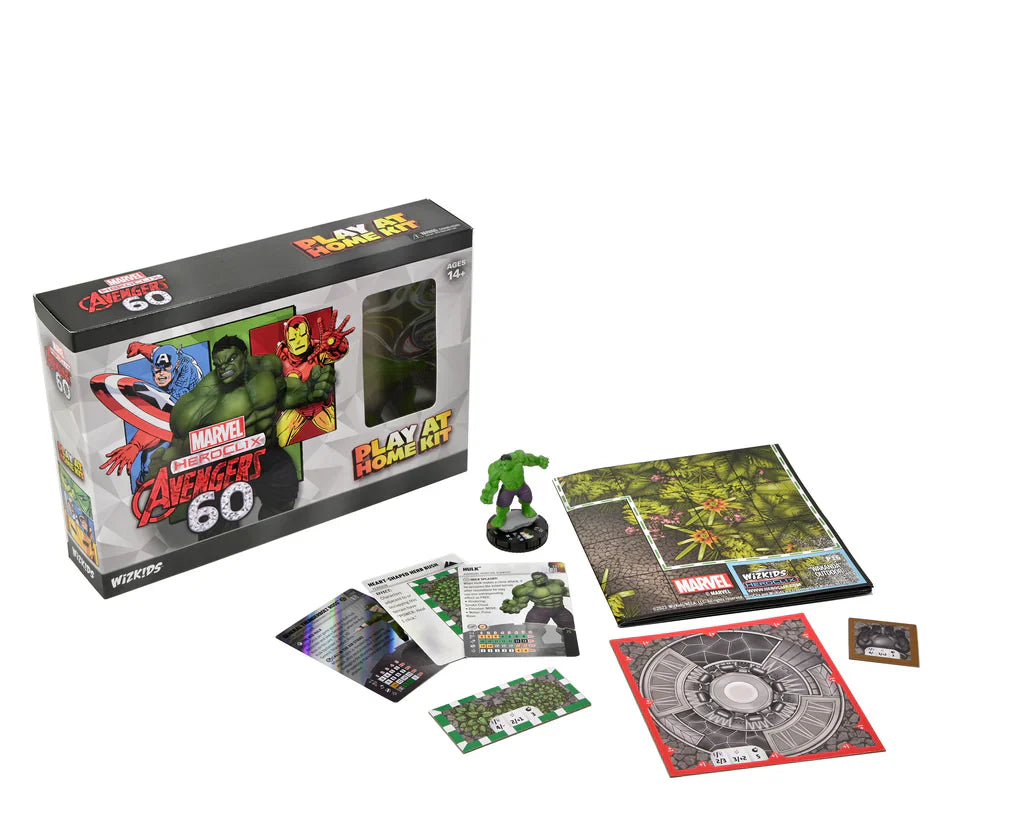 Marvel HeroClix: Avengers 60th Play at Home Kit (Hulk)