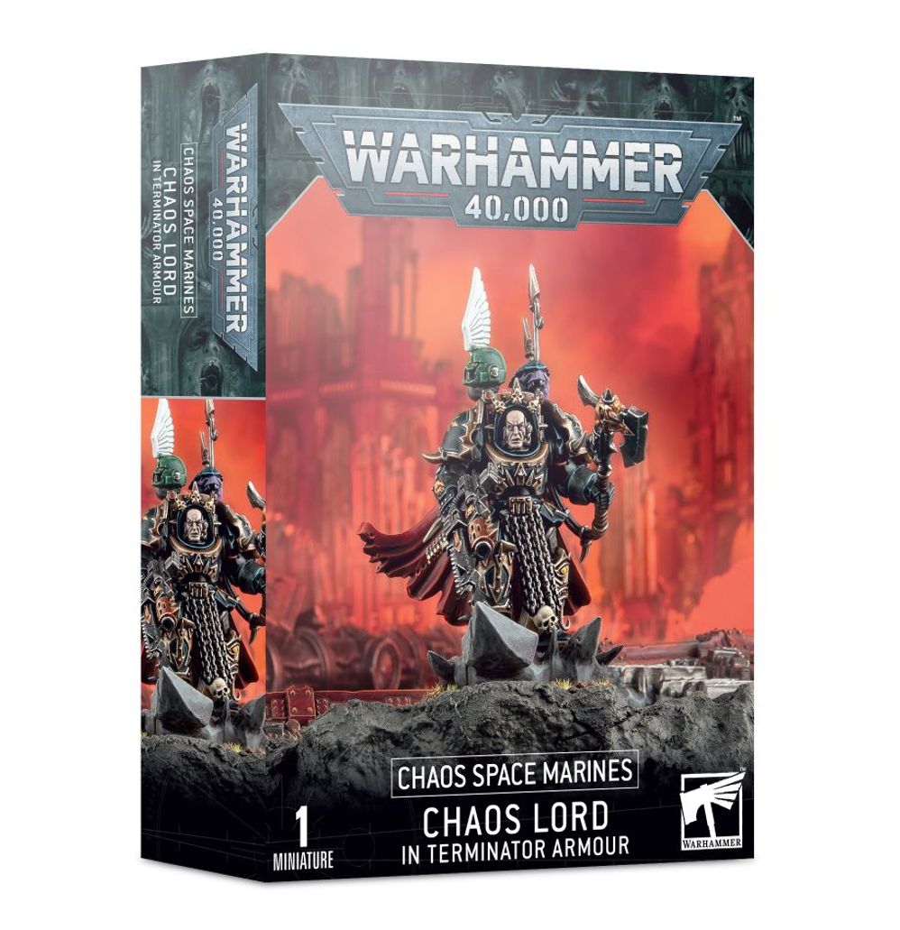Chaos Space Marines Chaos / Sorcerer Lord in Terminator Armor