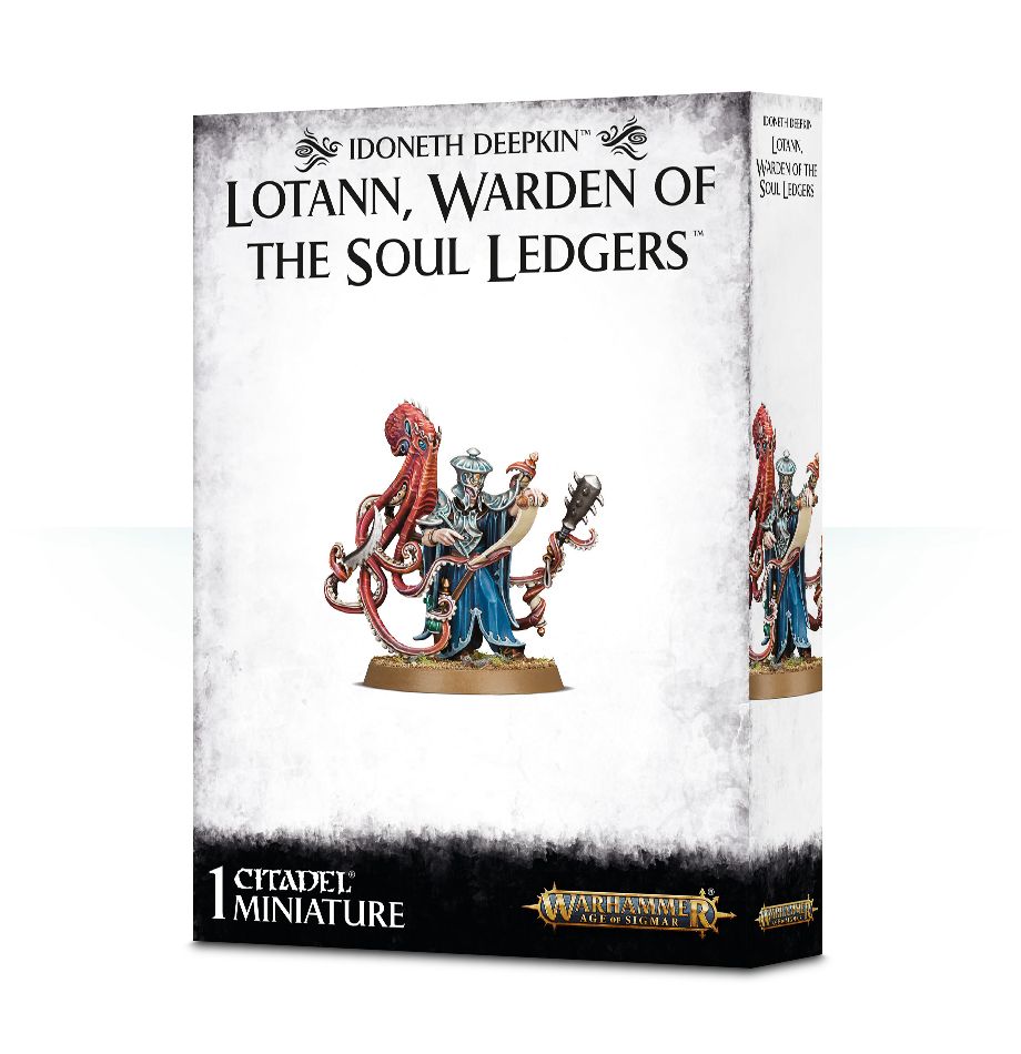 Idoneth Deepkin Lotann Warden of the Soul Ledgers
