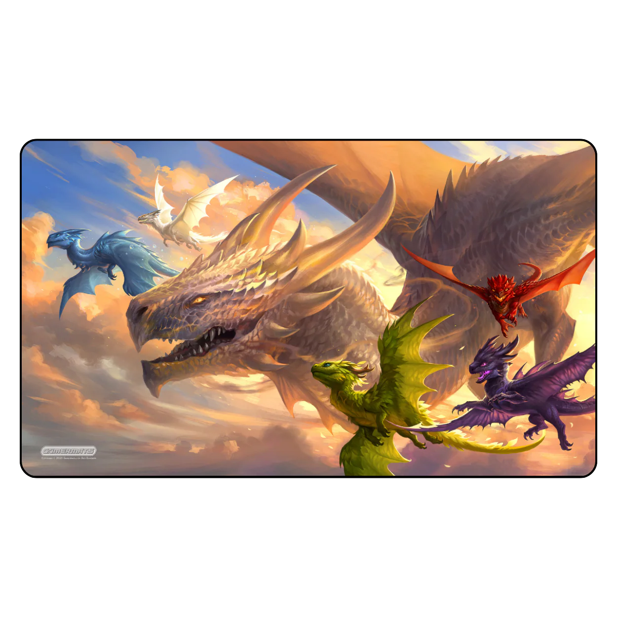 GameHead Playmat Baby Dragons Flight Lessons