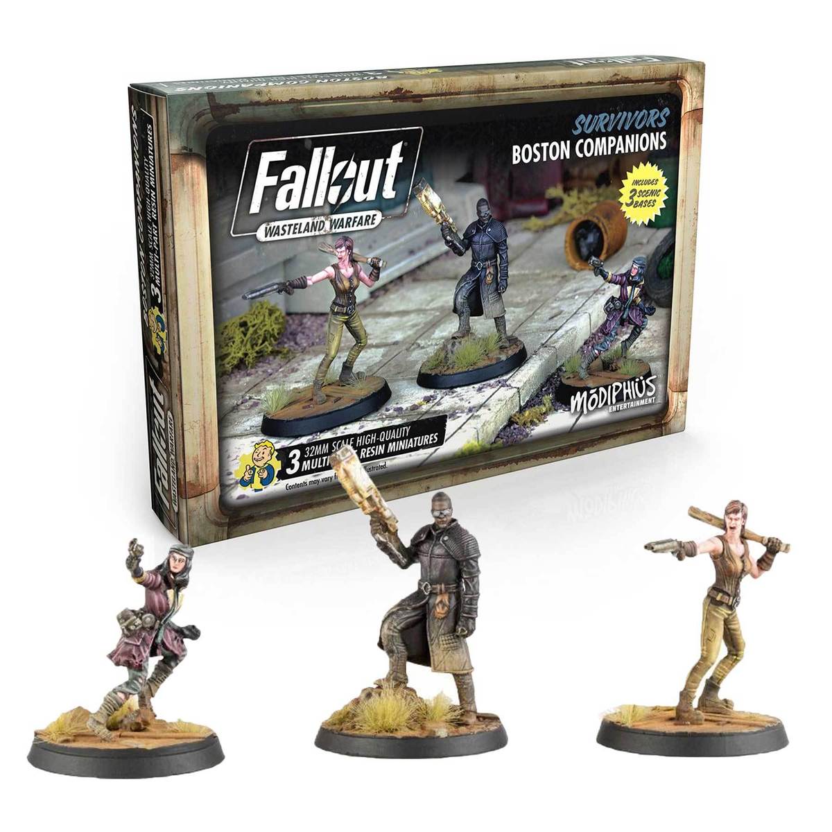 Fallout Wasteland Warfare Boston Companions