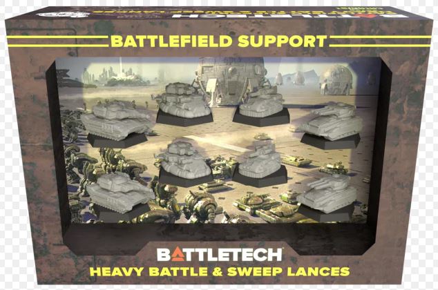 BattleTech ForcePack Battlefield Support Heavy Battle & Sweep Lances