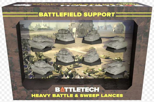 BattleTech Battlefield Support Heavy Battle & Sweep Lances