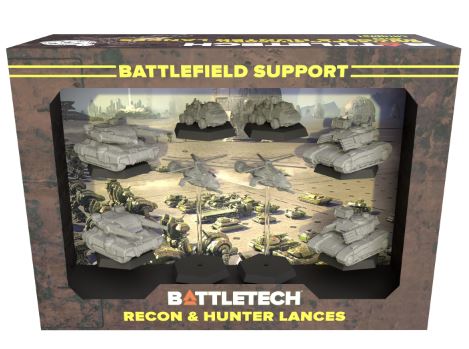 BattleTech Mrcenaries Battlefield Support Recon & Hunter Lances