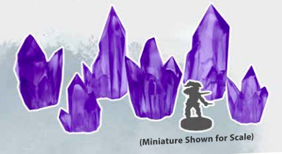 Monster Scenery: Amethyst Crystals