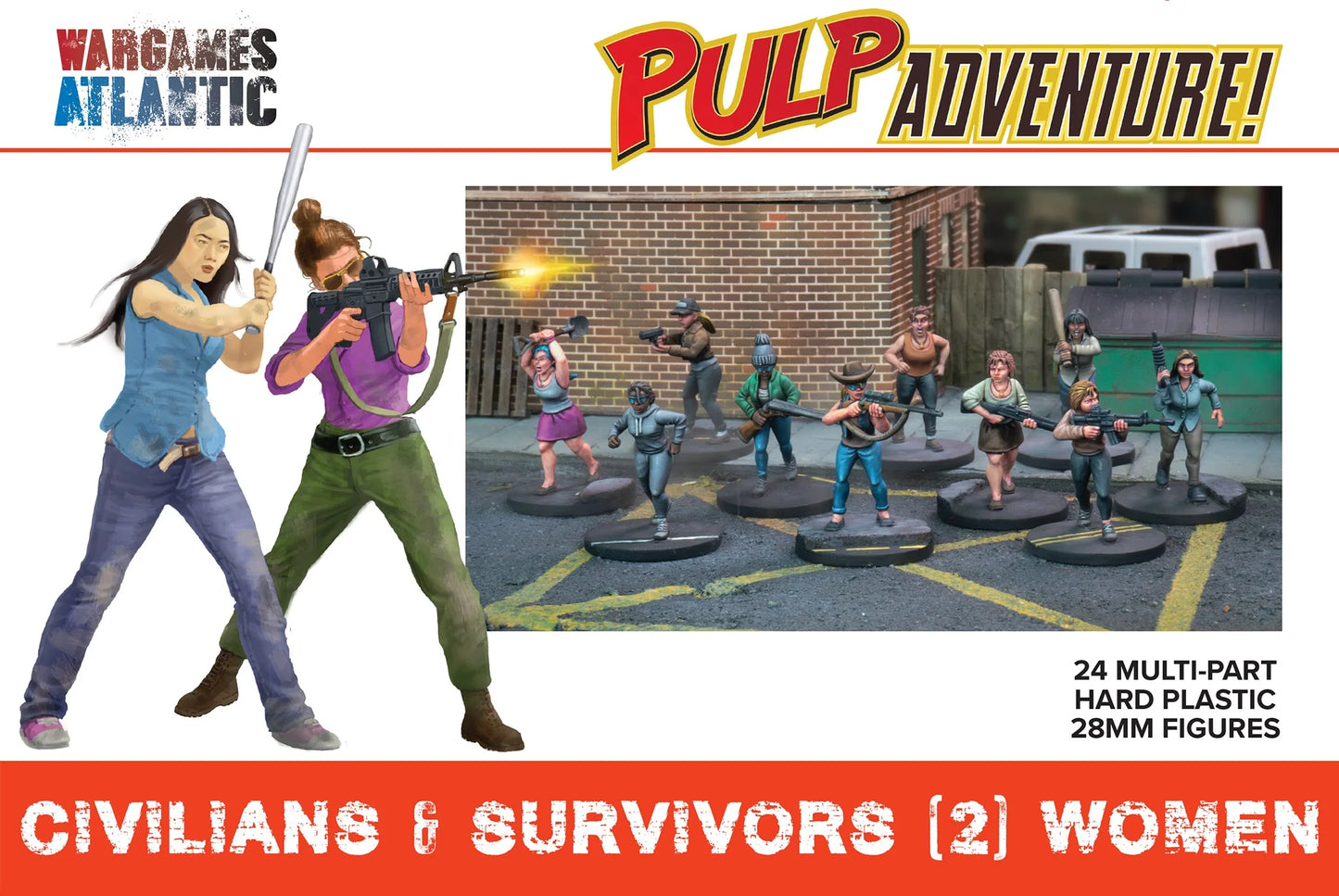 Pulp Adventure Civilians & Survivors (2) Women
