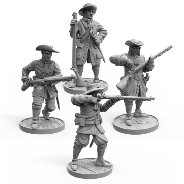 Blood & Plunder North American Militia Unit