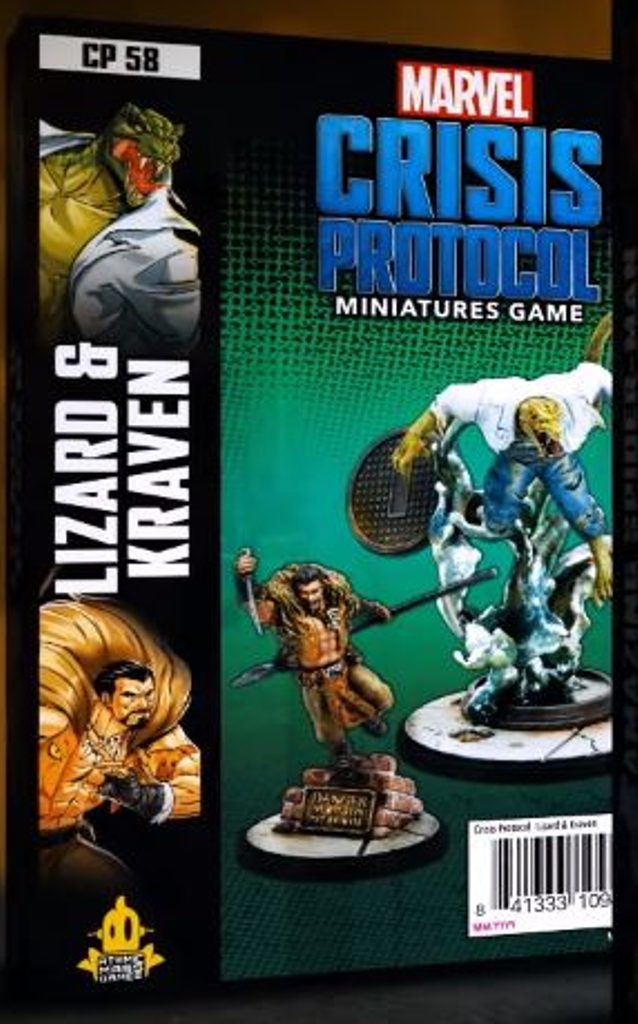 Marvel Crisis Protocol Lizard & Kraven