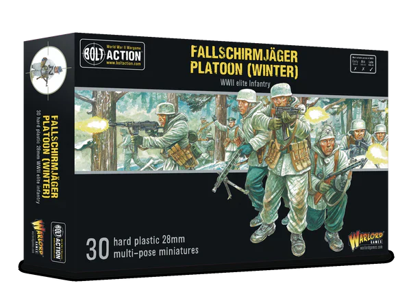 Bolt Action Fallschirmjäger platoon (winter)