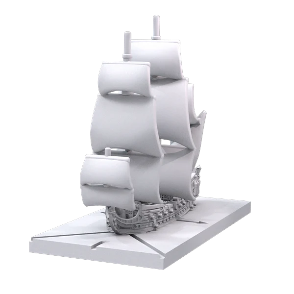 Oak & Iron Galley Frigate