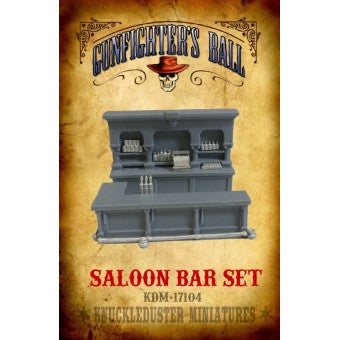 Gunfighter's Ball Saloon Bar Set