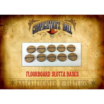 Gunfighter's Ball Floorboard Bases (10)