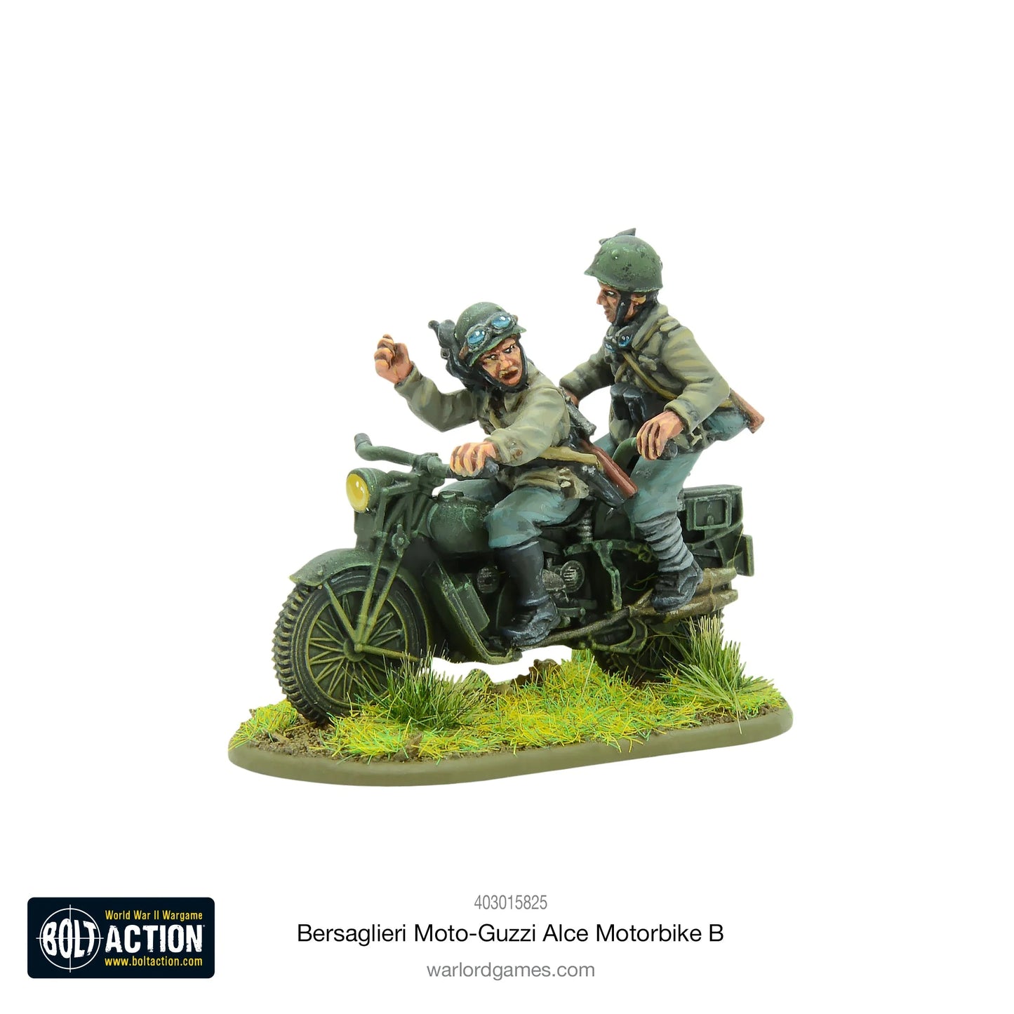 Bolt Action Italian Bersaglieri Moto-Guzzi GT17 Motorbike B MTO