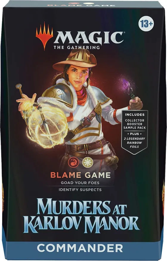 Blame Game: Murders at Karlov Manor Commander Deck - Magic the Gathering