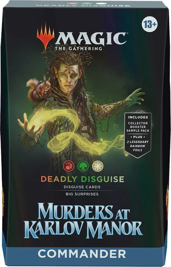 Deadly Disguise: Murders at Karlov Manor Commander Deck - Magic the Gathering