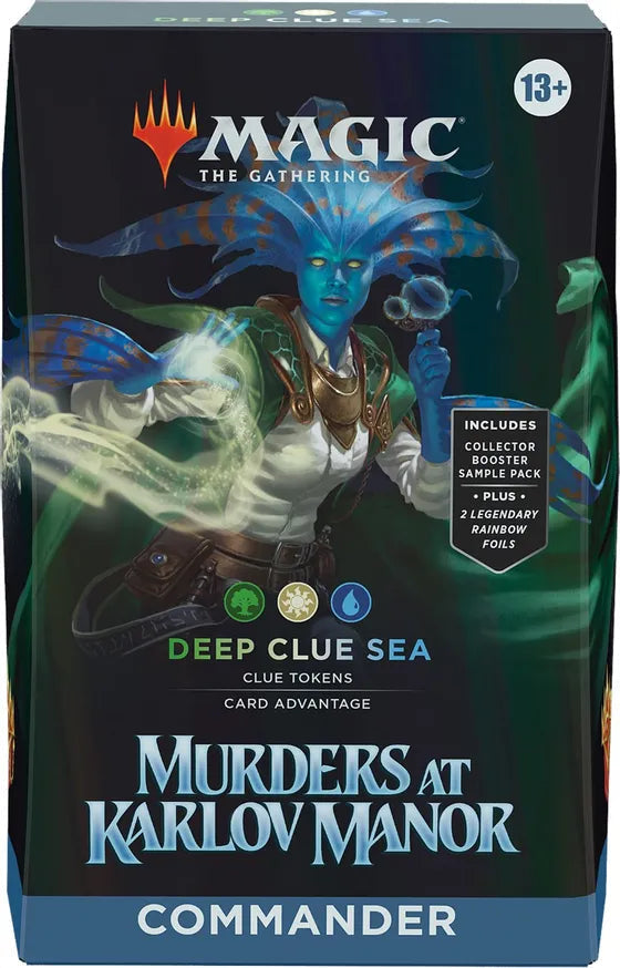 Deep Clue Sea: Murders at Karlov Manor Commander Deck - Magic the Gathering