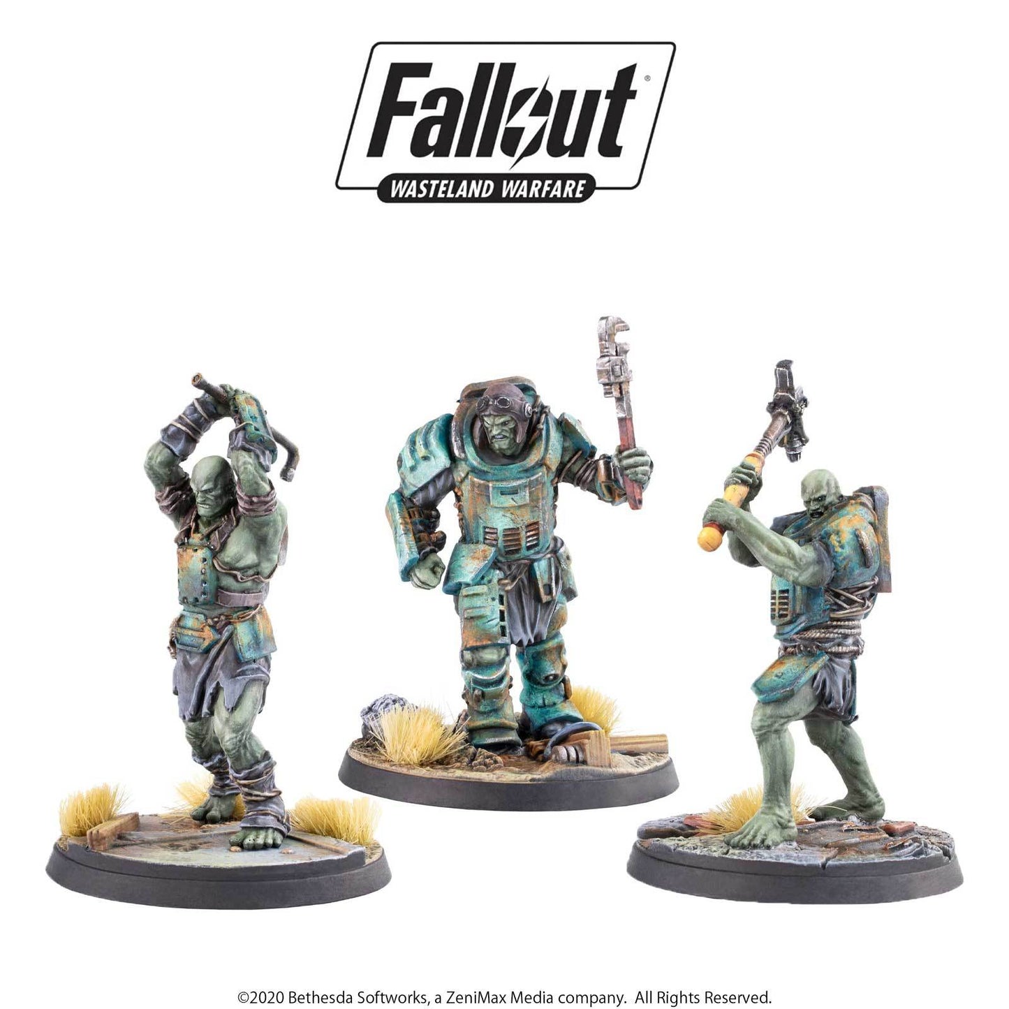 Fallout Wasteland Warfare Super Mutant Skirmishers