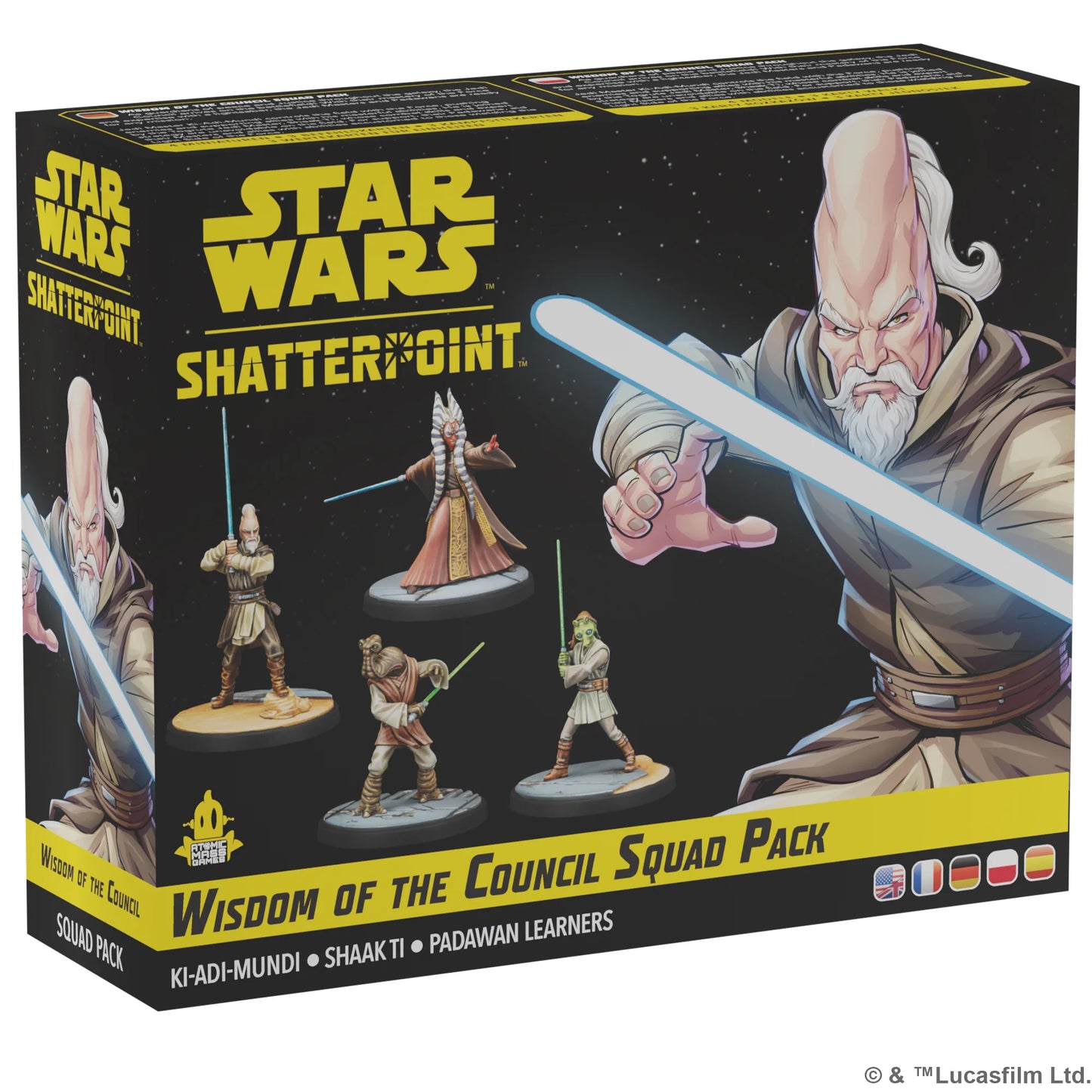 Star Wars Shatterpoint Wisdom of the Council Squad Pack