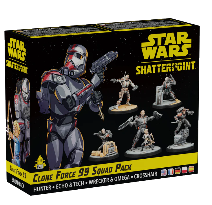 Star Wars Shatterpoint Clone Force 99 Squad Pack
