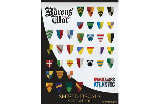 Baron's War Shield Decals