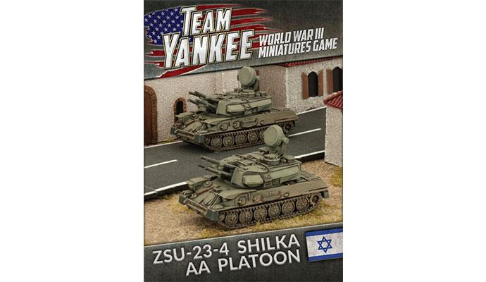WWIII: Team Yankee Oil War Israeli ZSU-23-4 Shilka AA Platoon