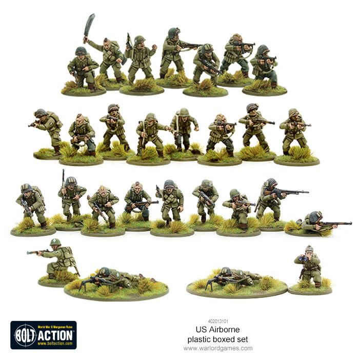 Bolt Action US Army Airborne Box Set
