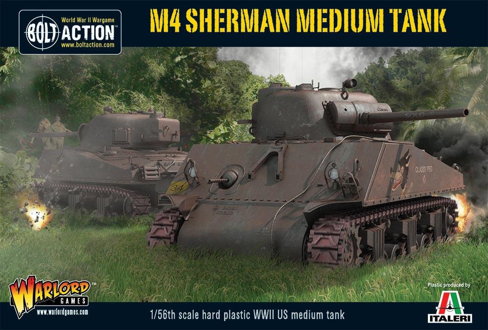 Bolt Action US Army M4 Sherman Medium Tank