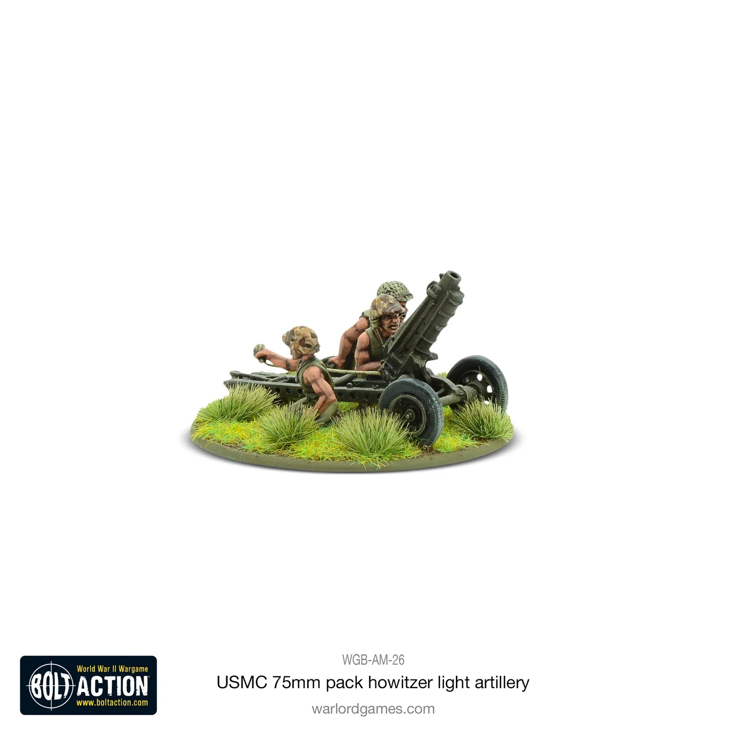 Bolt Action USMC 75mm Pack Howitzer Light Artillery