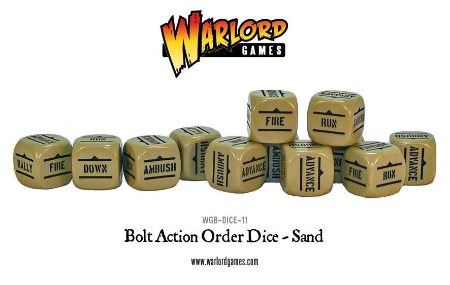 Bolt Action Orders Dice