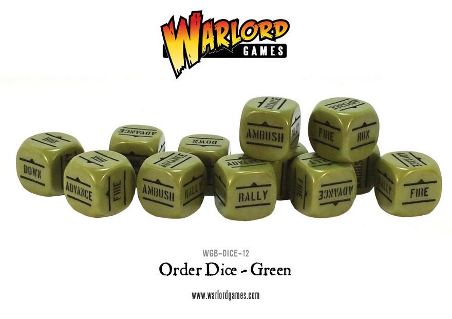 Bolt Action Orders Dice
