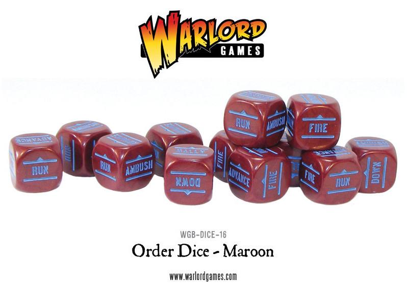 Bolt Action Orders Dice